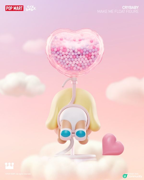 POPMART 新品速報!情人節必搶CRYBABY!💘💖