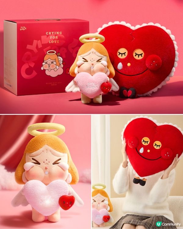 POPMART 新品速報!情人節必搶CRYBABY!💘💖