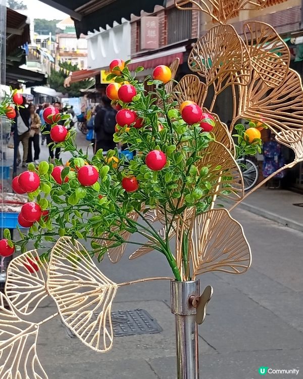 長洲辦年貨，應節貨品任你揀！🍊🧧