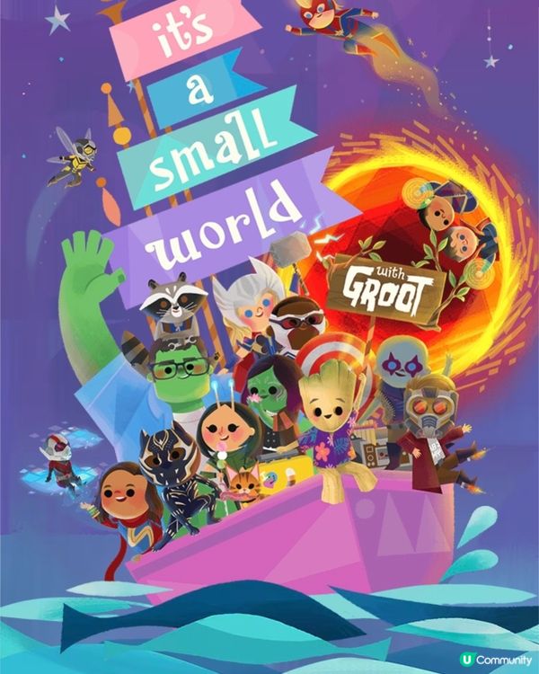 ❗️東京迪士尼小小世界隱藏彩蛋❕About Groot