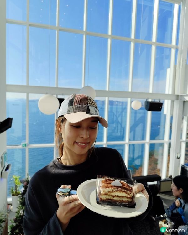 #旅行 #釜山 美景Cafe大推介│大玻璃窗│英式風格│打卡美照 必去