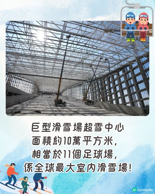 深圳全新冰雪世界年底開幕❗全球最大室內滑雪場+主題酒店+商場❄️