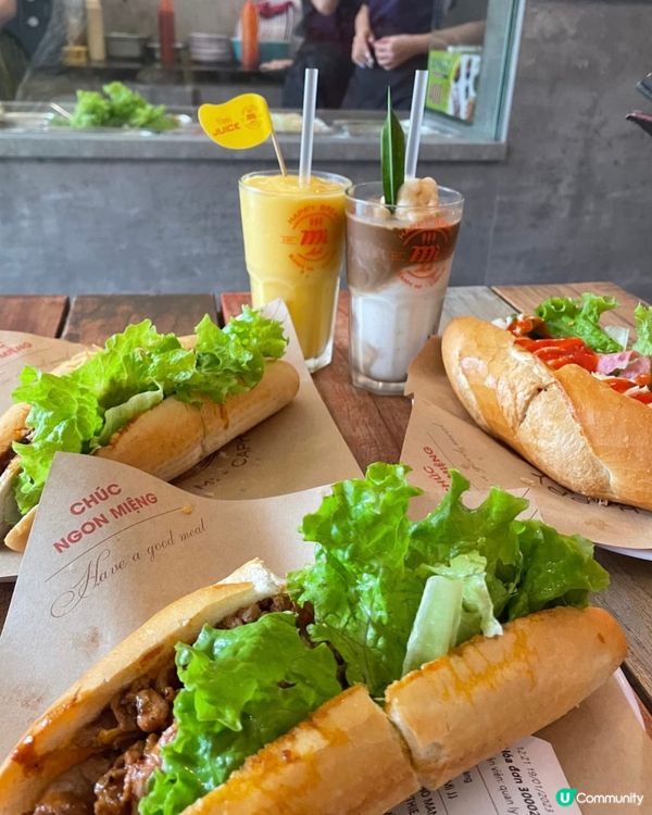 峴港人氣Bahn Mi l 係韓市場附近