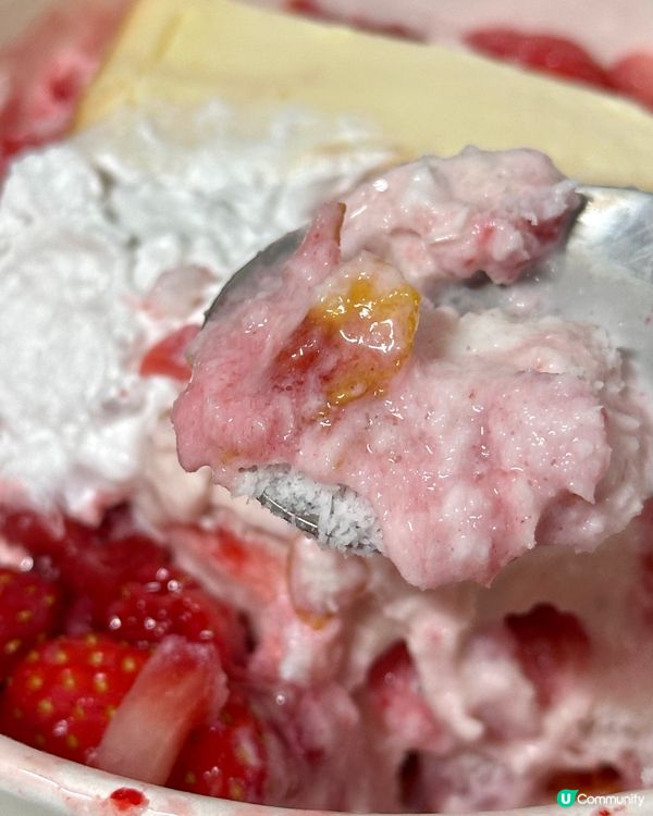 🇰🇷韓國必食雪冰！Häagen-Dazs士多啤梨刨冰🍧