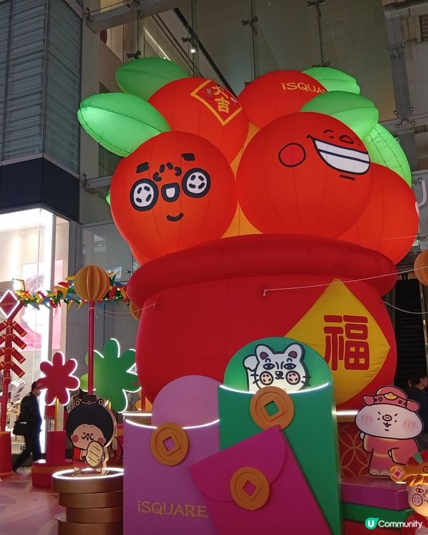 蛇年打卡熱潮🔥尖沙咀商場新年佈置大比拼！