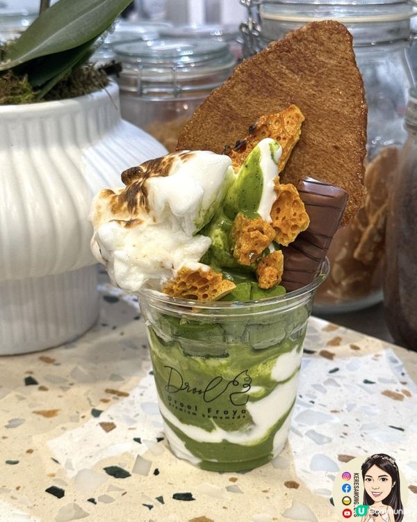 天后【Drool Froyo】希臘低脂乳酪雪糕 配料選擇多