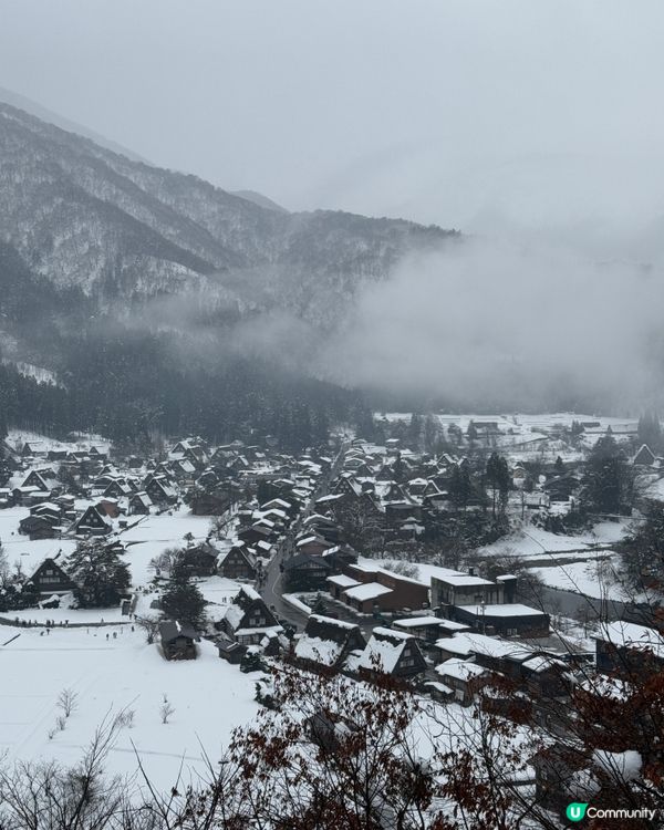 ## 名古屋近郊遊記：白川鄉合掌村❄️