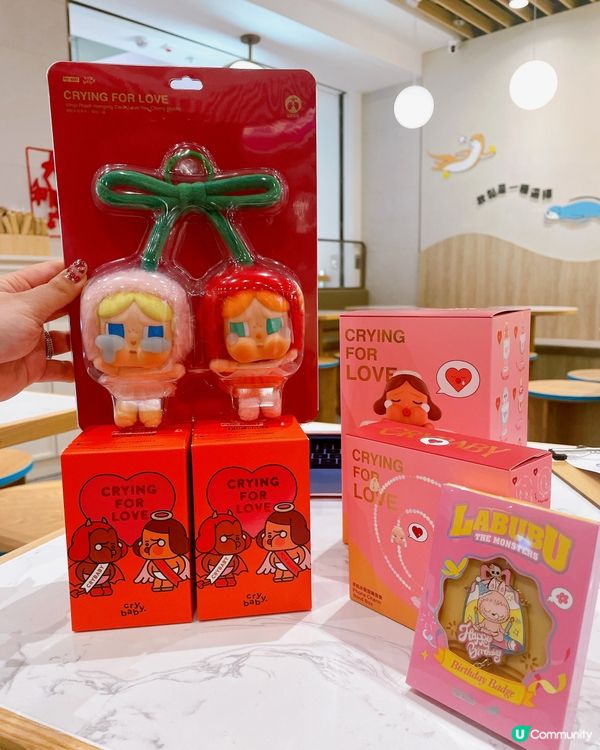 灣仔搶購Popmart新品！愛神降臨 💖