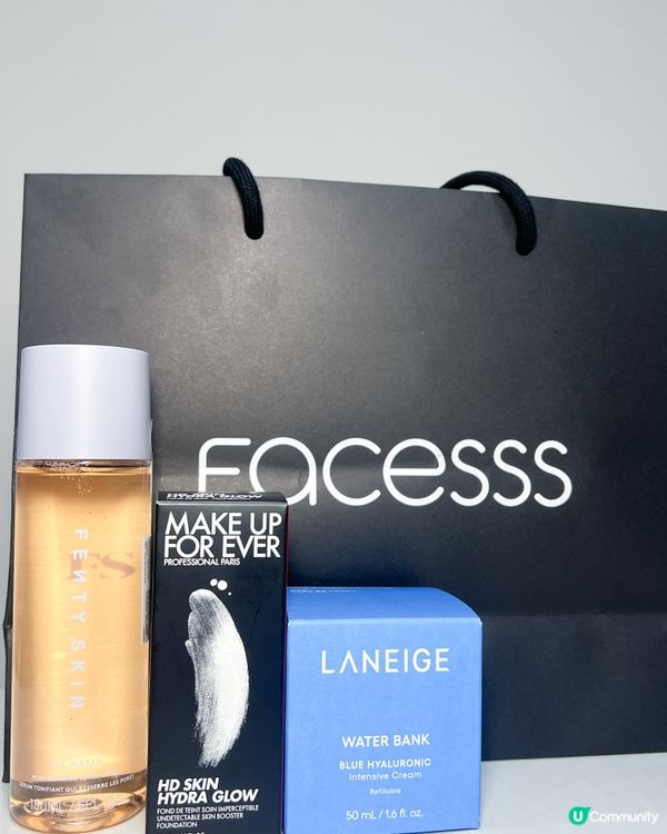 Facesss一次購入我的新年美妝護膚品💄