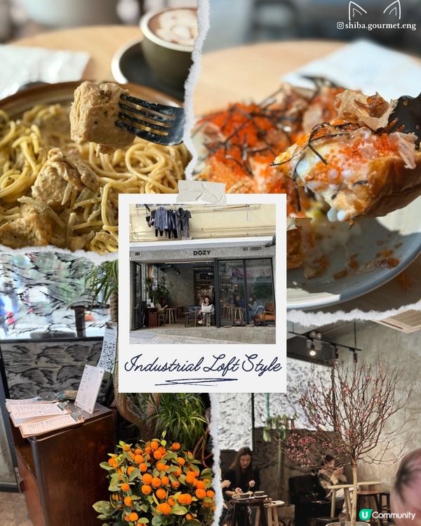 北角水泥風咖啡店 咖啡明太子多士必食