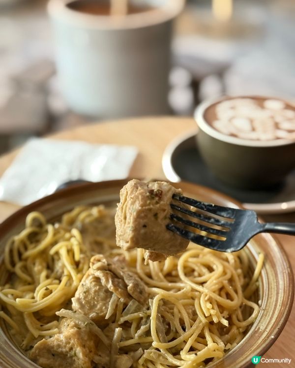 北角水泥風咖啡店 咖啡明太子多士必食