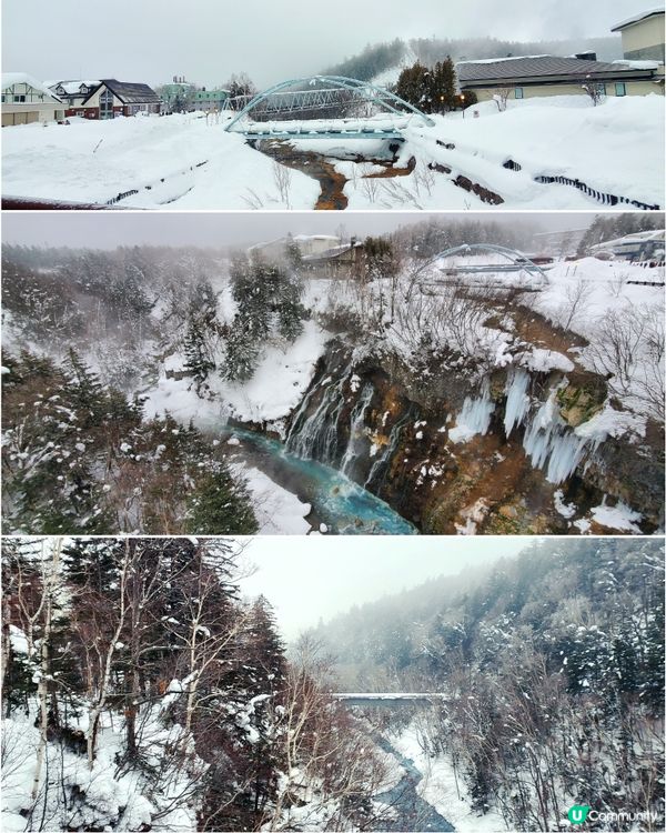 北海道 ❄️白鬚瀑布