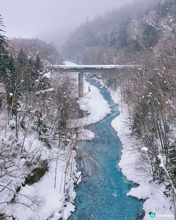 北海道 ❄️白鬚瀑布
