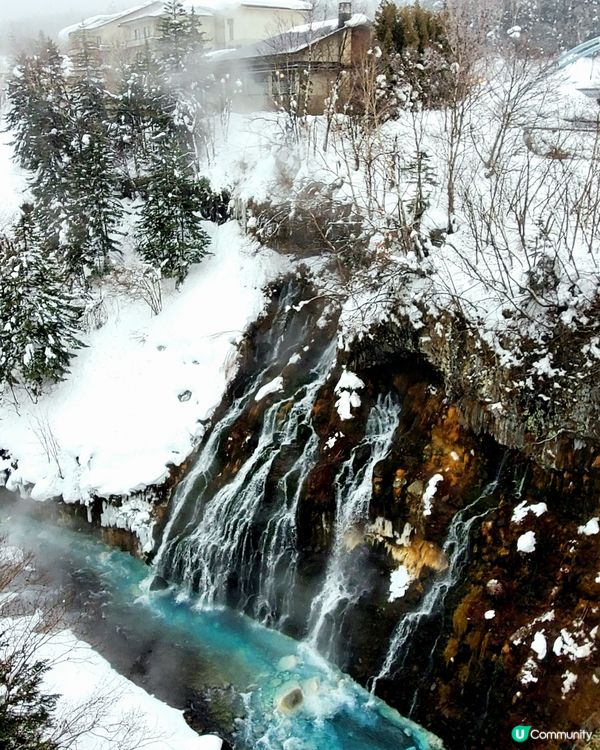 北海道 ❄️白鬚瀑布