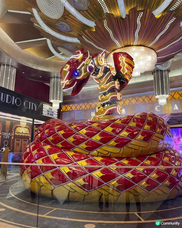 新濠影滙 巨型機械靈蛇dhow