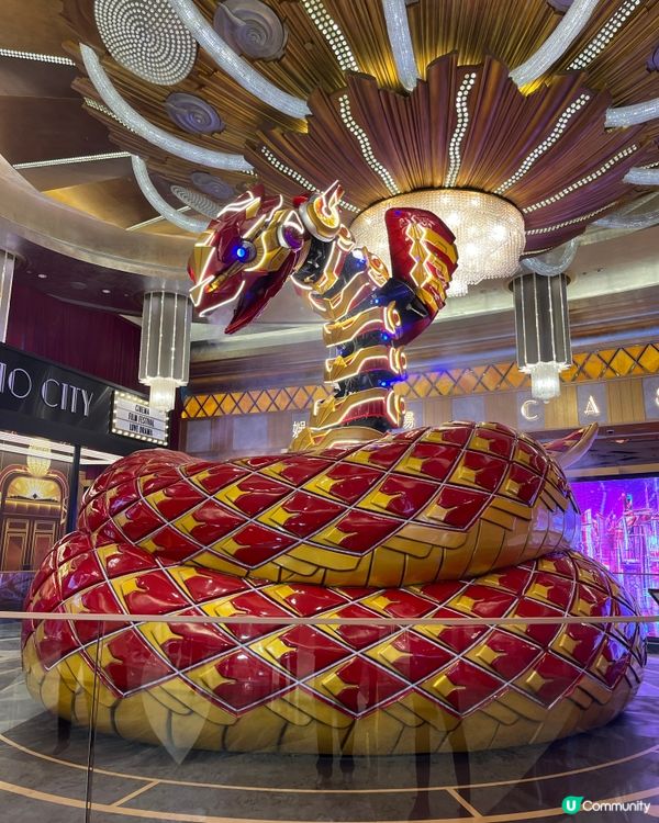 新濠影滙 巨型機械靈蛇dhow