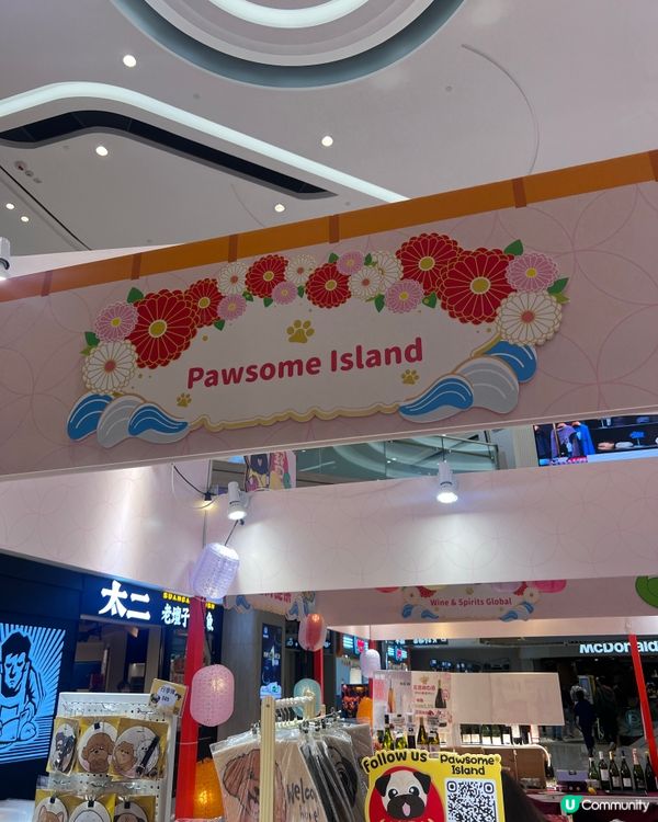 可愛嘅小狗同大家喺將軍澳拜個早年 🧧