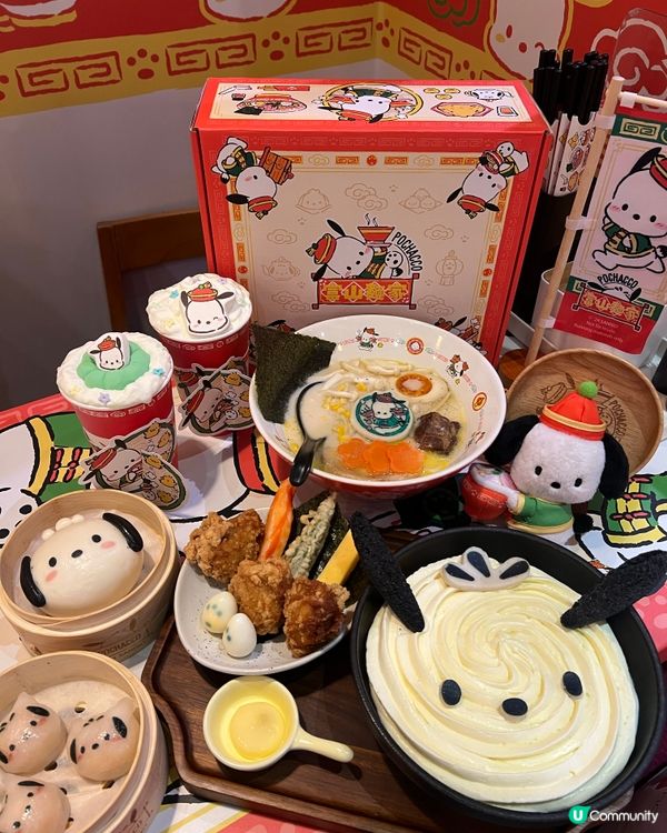 富山麵店🐶新角色白雪雪狗登場！🤩