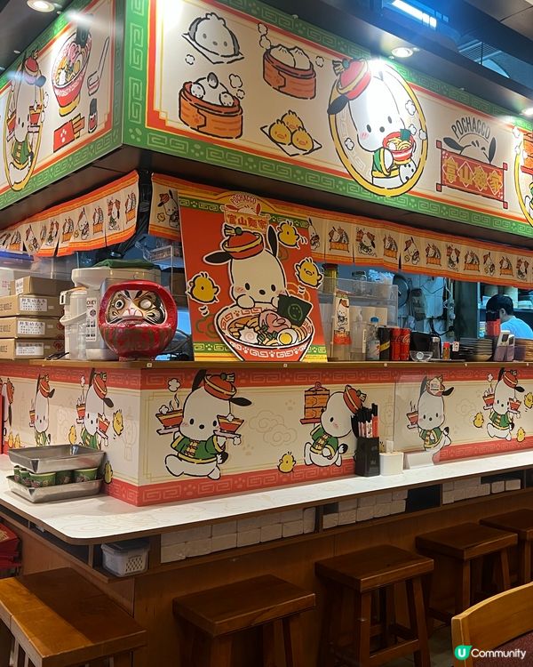 富山麵店🐶新角色白雪雪狗登場！🤩