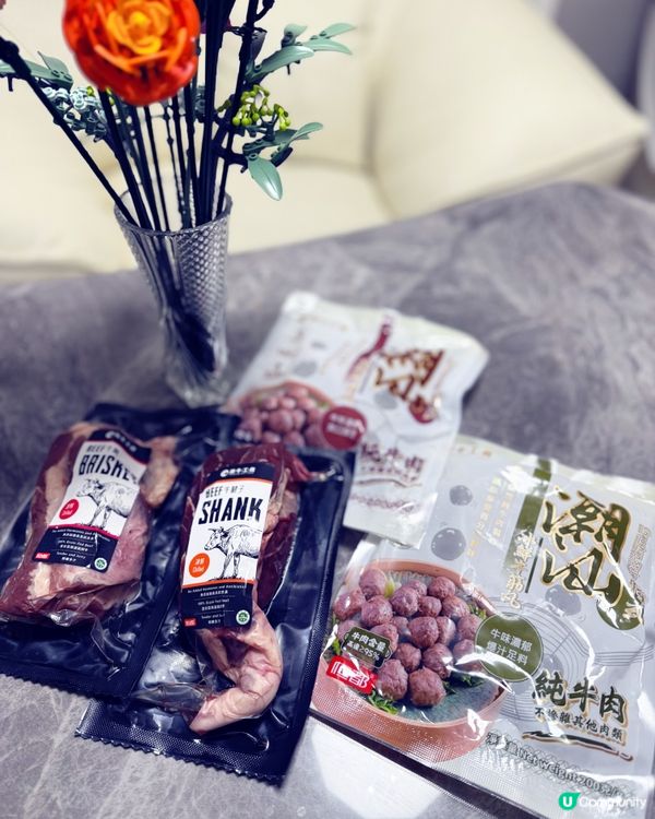 潮牛工房多款特色牛肉及牛丸