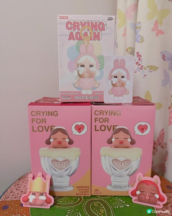 開箱新款Crybaby 盲盒