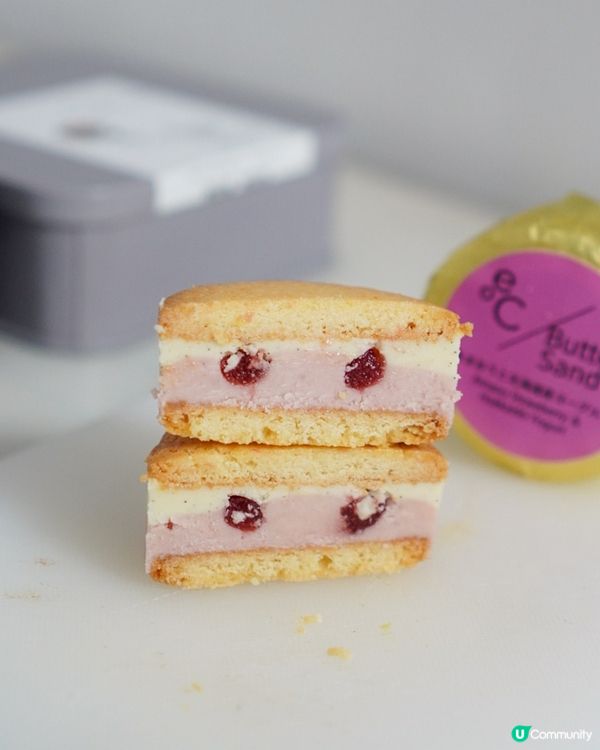 ✨日本直送甜點  e°C忌廉磚夾心圓餅4件裝✨