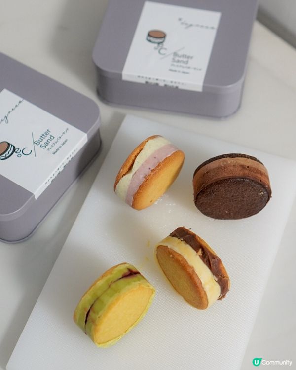 ✨日本直送甜點  e°C忌廉磚夾心圓餅4件裝✨