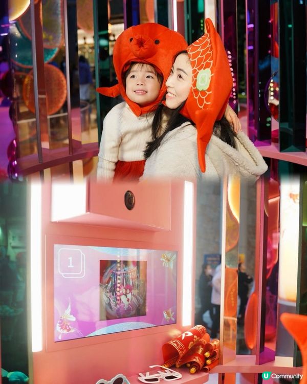 2025新年商場打卡推介｜朗豪坊「金魚奇幻三部曲」｜「游魚遊戲」互動玩樂裝置｜本地版畫藝術家兼紋身師李寧首次跨界合作｜本地潮流品牌 GROCERY 聯乘別注版隨身包