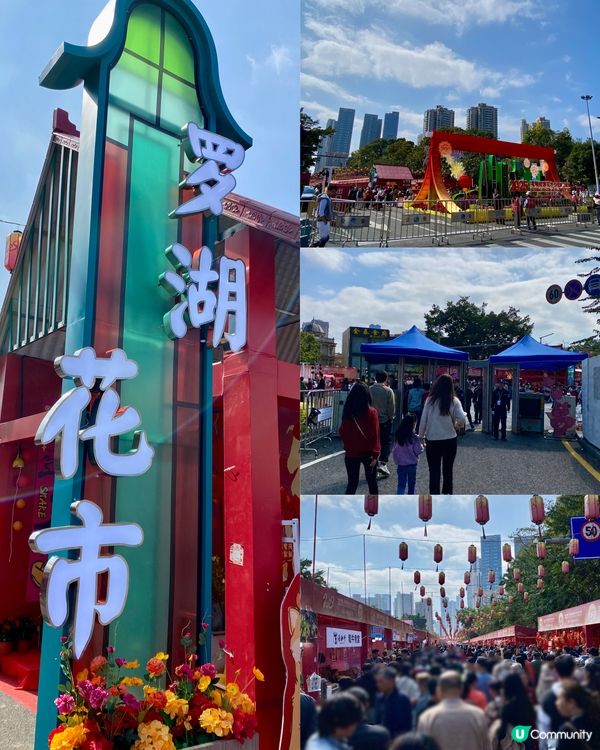✨深圳🇨🇳-⚠️💬花市節日氣氛濃厚💢值得去嗎⁉️📣含交通資訊✅