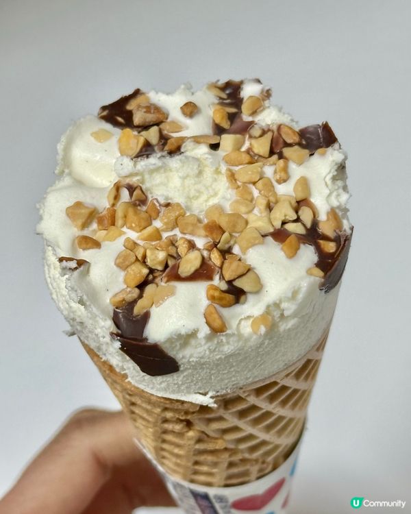 🇰🇷韓國必食！勁高質雲呢拿甜筒！