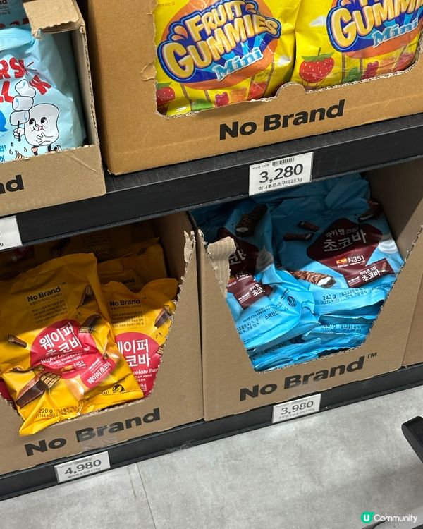 🇰🇷韓國零食必食No Brand 超高性價比
