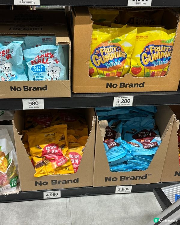 🇰🇷韓國零食必食No Brand 超高性價比