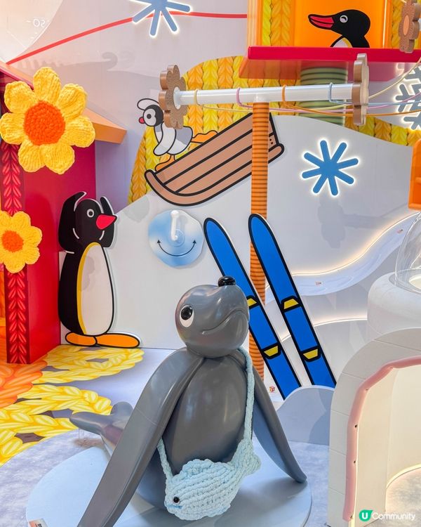 Pingu陪你過暖冬！銅鑼灣皇室堡的「毛冷鈎織雪樂園」