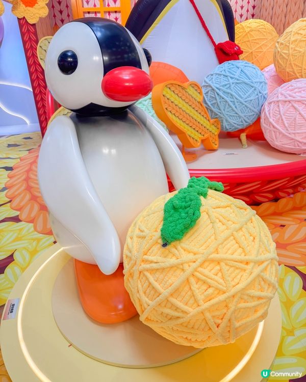 Pingu陪你過暖冬！銅鑼灣皇室堡的「毛冷鈎織雪樂園」