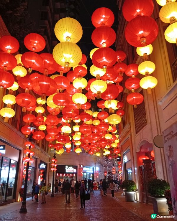 利東街🏮新年燈籠海，喜慶燈海過新年！
