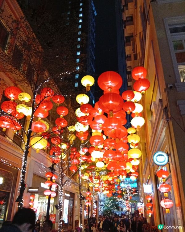 利東街🏮新年燈籠海，喜慶燈海過新年！