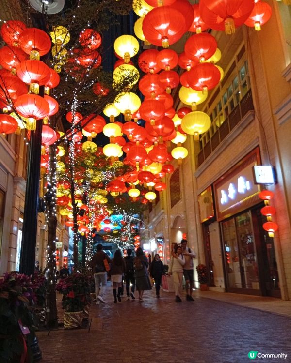 利東街🏮新年燈籠海，喜慶燈海過新年！