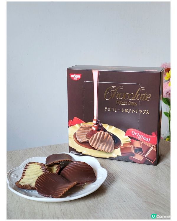 日清巧克力薯片