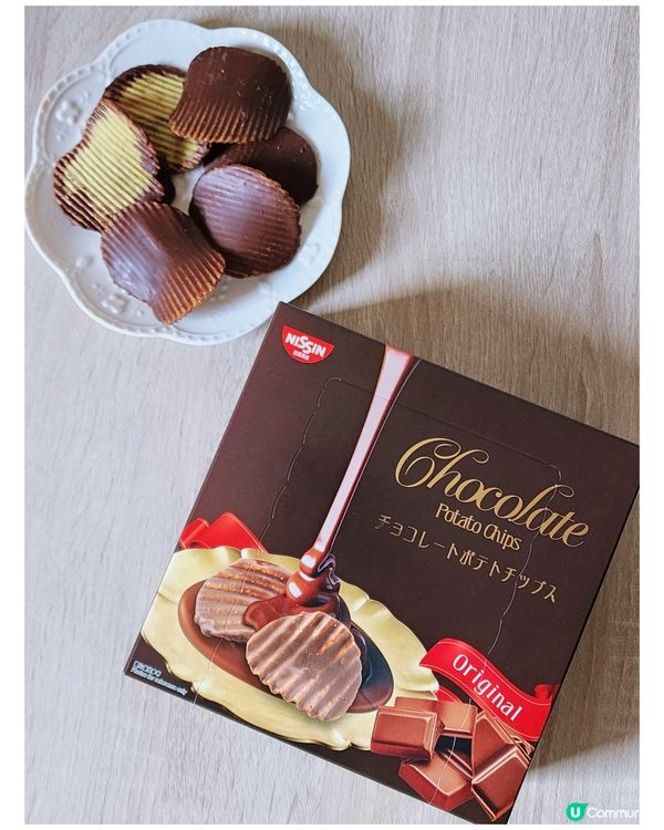 日清巧克力薯片