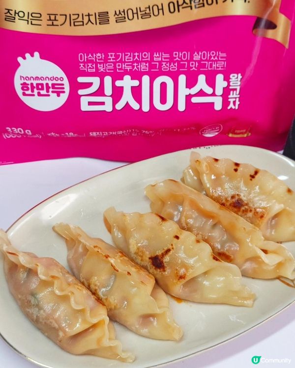 🥢韓印紅 蓋飯 x 餃子 開箱～