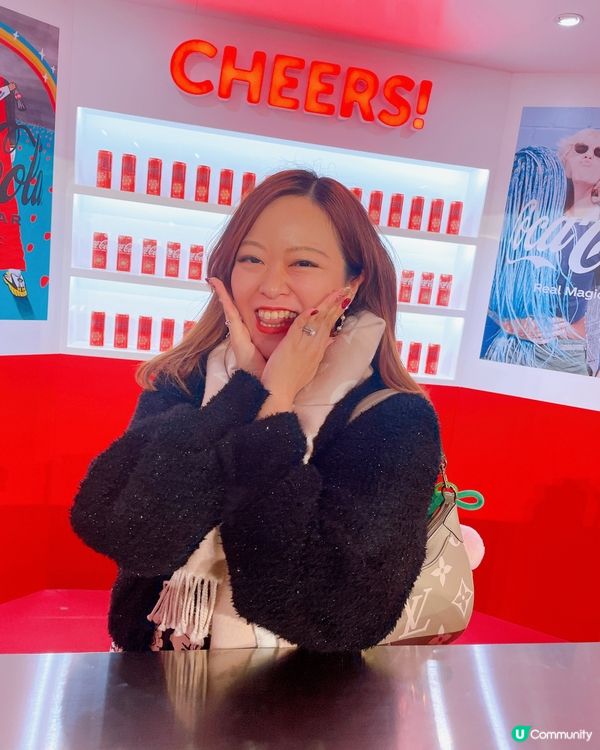 太古城中心新年打卡📸  可口可樂復古餐廳！