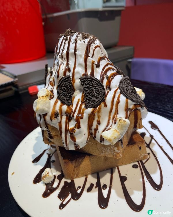 邪惡吐司磚塊🤤  甜一刻必食！