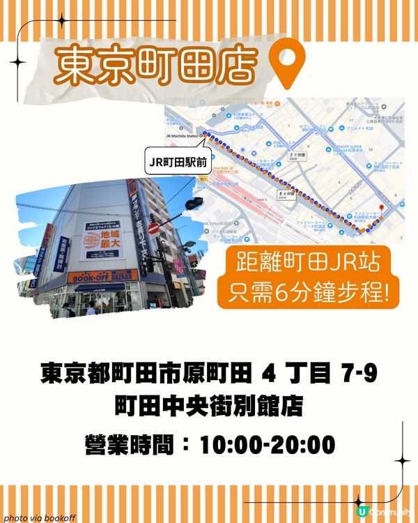 日本中古店BOOKOFF👜 買中古袋必到✨ 附東京/大阪店地址 ~