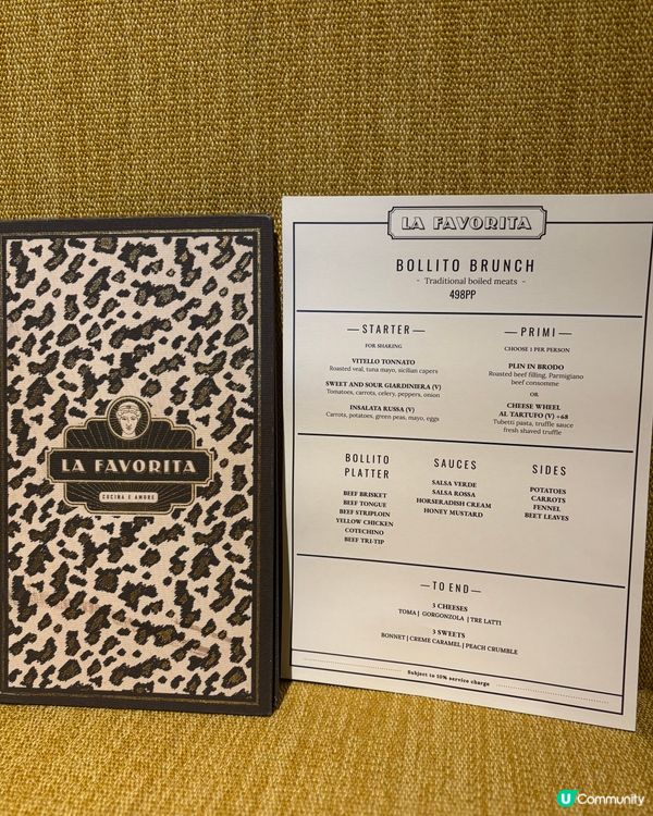 高質意大利餐廳 全新Weekend Brunch🍽️