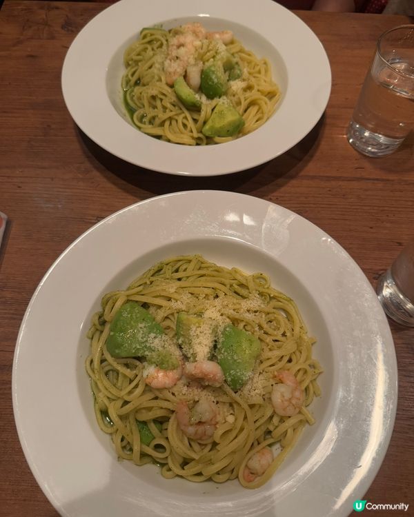 牛油果蝦意大利粉