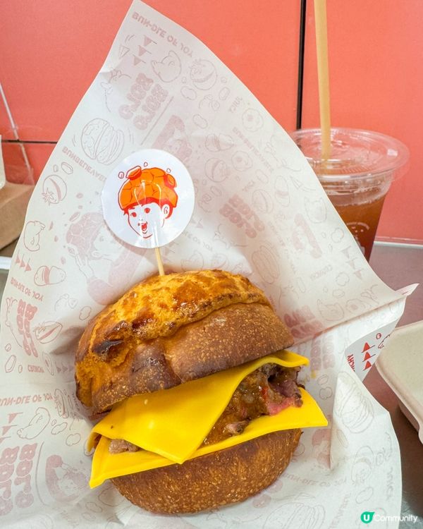 滿足味蕾的菠蘿包創意漢堡