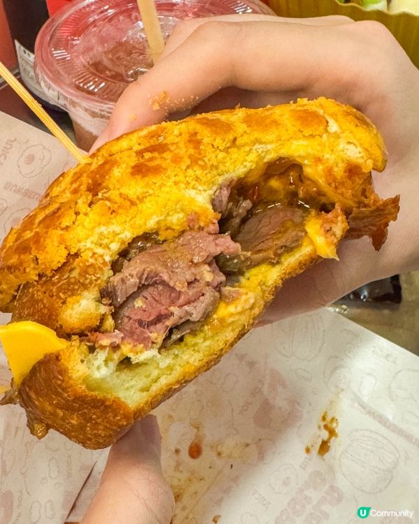 滿足味蕾的菠蘿包創意漢堡