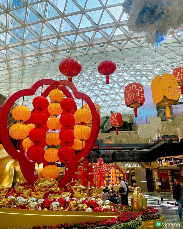 新年打卡必去！美獅美高梅視博廣場🏮🤩