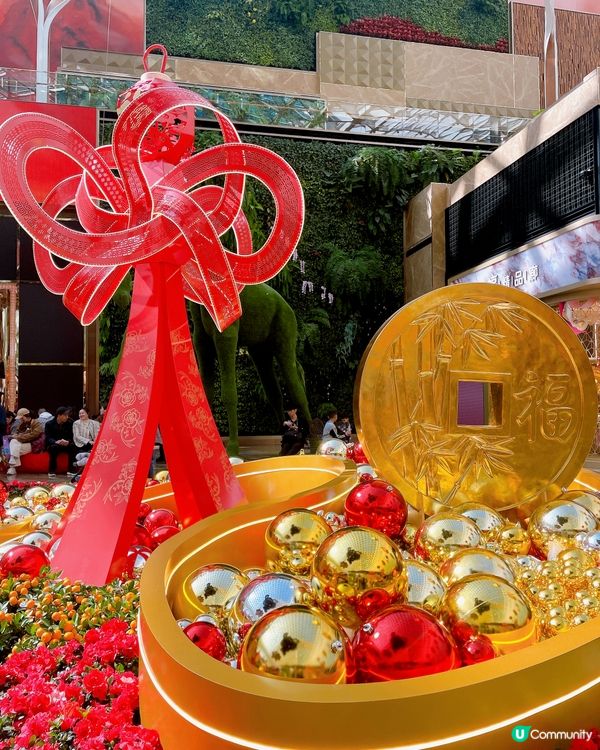 新年打卡必去！美獅美高梅視博廣場🏮🤩