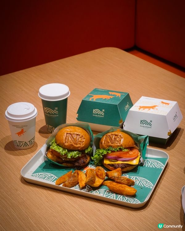 🍔澳洲自家農場N+ Burger 啟德體育園